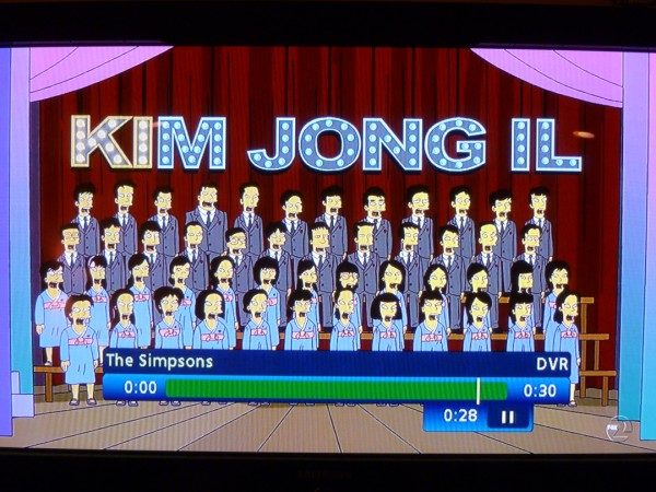 The Simpsons North Korea choir