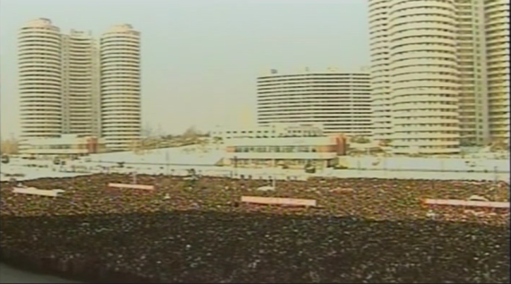 Kim Jong Il memorial ceremony, Pyongyang, Dec. 29, 2011
