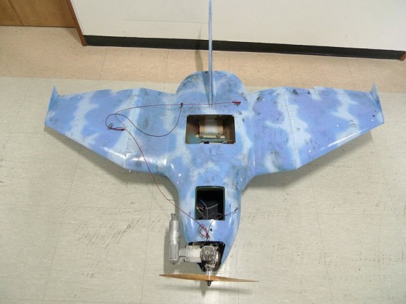 A drone found crashed in South Korea (Photo: Korean Ministry of Defense)
