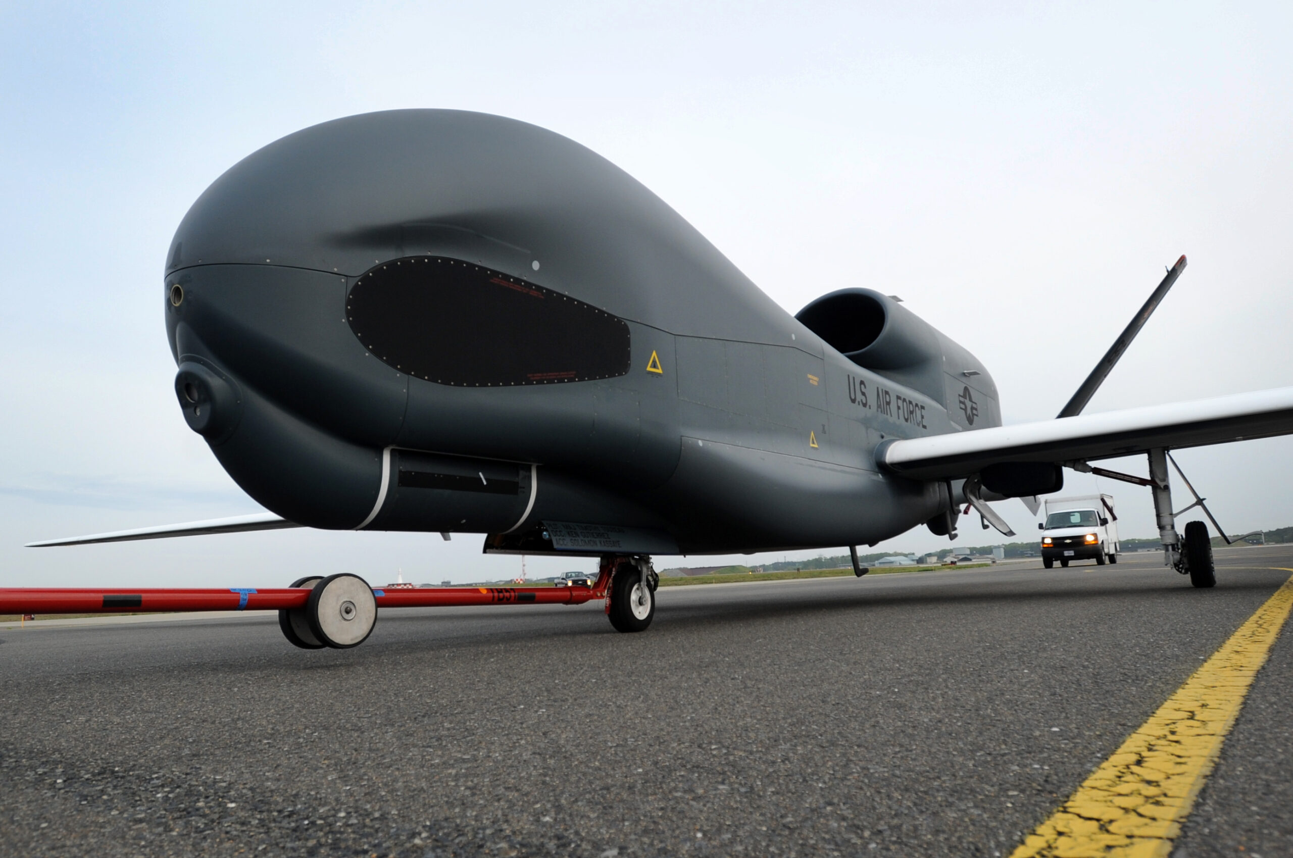 US drone makes first operational flight from Japan