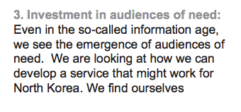 The BBC's Future of News report mentions a possible service for North Korea. (Photo: North Korea Tech)