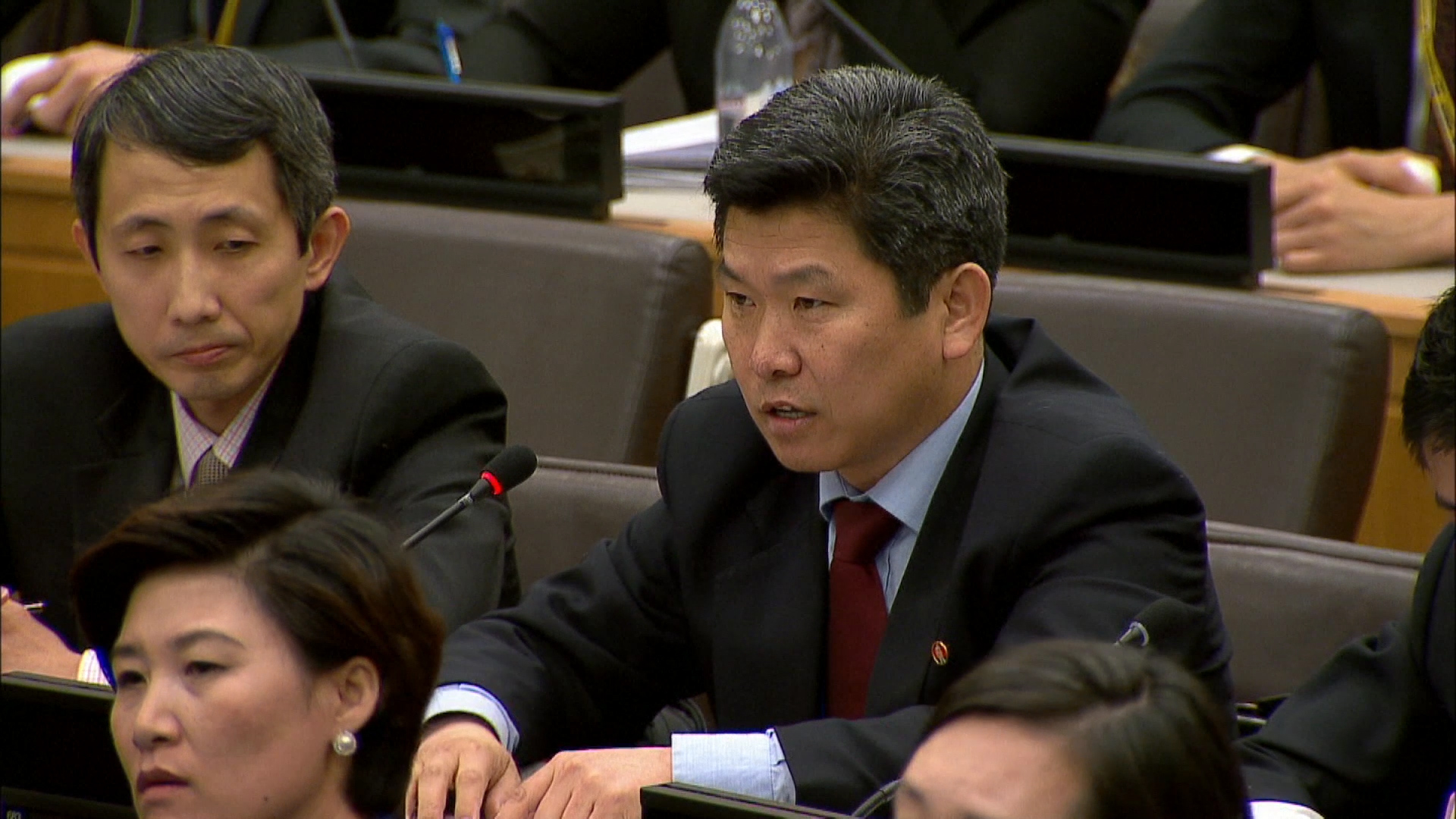More on UN meeting, silencing of DPRK microphone