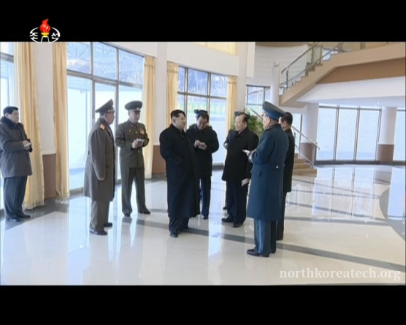 Kim Jong Un at the General Satellite Contol Center in Pyongyang in pictures broadcast by Korean Central Television on Feb. 11, 2016. (Photo: KCTV/North Korea Tech)
