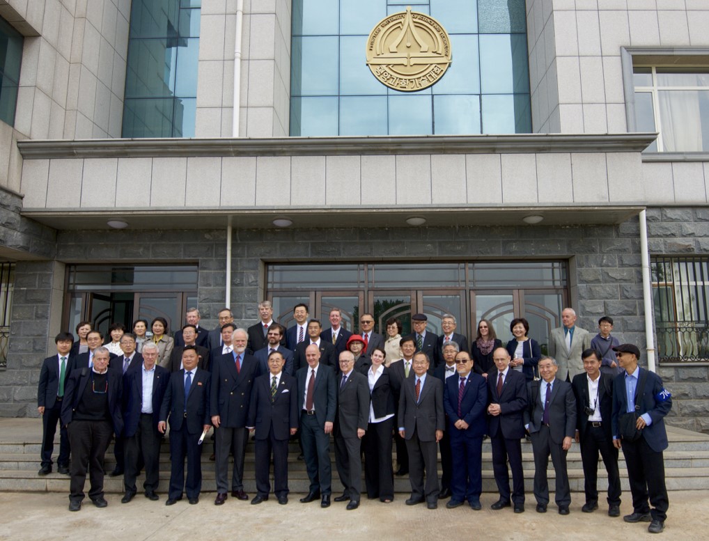 Nobel laureates continue tour of Pyongyang, visit PUST