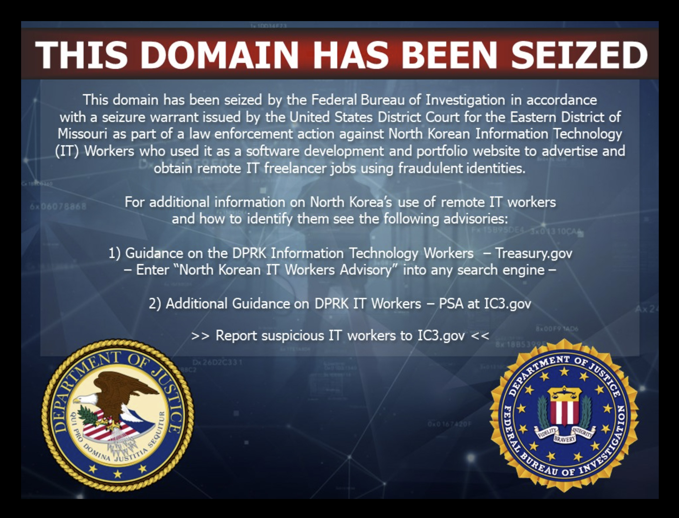 North Korean programmers used a hosted laptop to freelance online, says FBI